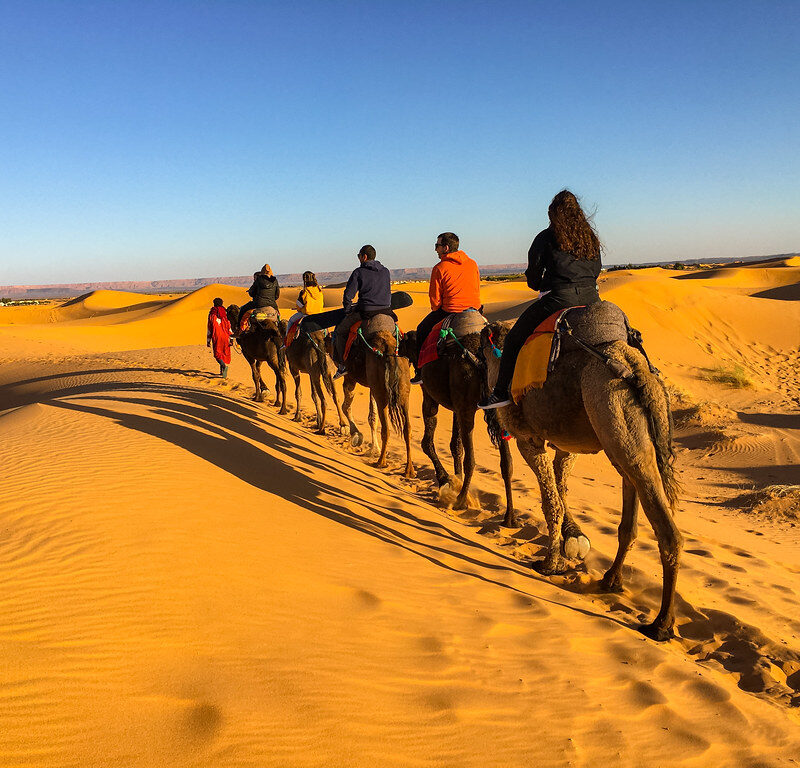 5 days tour from Agadir to Merzouga desert